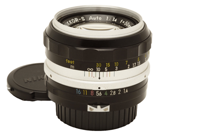 Nikon NIKKOR-S 50mm 1.4 Non AI Manual Focus Lens #51658