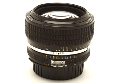 Nikon NIKKOR 50mm 1.2 AIS Manual Focus Lens #51687
