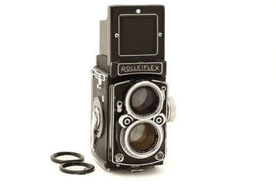Rollei Rolleiflex 2.8 C Xenotar 80mm f2.8 TLR Camera #51689
