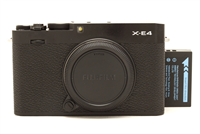 Near Mint Fuji FUJIFILM X-E4 Mirrorless Camera Body (Black, 52 Shots) #51708