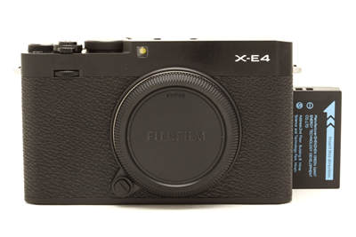 Near Mint Fuji FUJIFILM X-E4 Mirrorless Camera Body (Black, 52 Shots) #51708