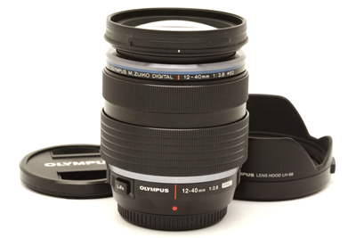 Olympus M.Zuiko Digital 12-40mm f2.8 Pro Lens (MFT Mount) with Hood #51722