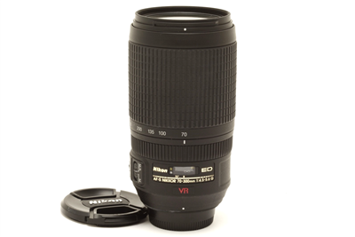 Nikon AF-S NIKKOR 70-300mm f4.5-5.6 G ED VR Lens #51734