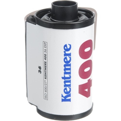Kentmere Pan 400 Black and White Negative Film (35mm Roll Film, 36 Exposures)