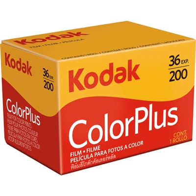 Kodak ColorPlus 200 Color Negative Film (35mm Roll Film, 36 Exposures)