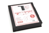 New Vue-All Archival Safe-T-Binder with 1" O-Ring (Black) V200 #9847