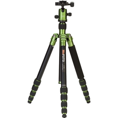 MeFOTO RoadTrip Aluminum Travel Tripod Kit (Green) 6082