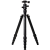 MeFOTO RoadTrip Classic Leather Edition Tripod (Aluminum, Black with Black Leather)