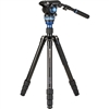 Benro A3883 Reverse-Folding Aluminum Travel Tripod with S6Pro Fluid Video Head