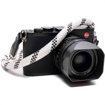 New COOPH LEICA ROPE STRAP (WHITE BLACK) 126cm