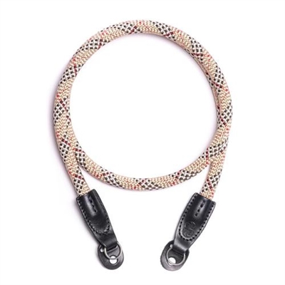 New COOPH Rope Camera Strap Plaid Beige, 130cm