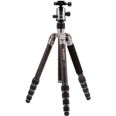 MeFOTO GlobeTrotter Carbon Fiber Travel Tripod Kit (Titanium)