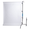 Savage Stainless Steel C-Stand Kit with 53" x 18' White Seamless Paper (9.5')