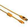 Tether Tools TetherPro USB 2.0 Type-A to 5-Pin Mini-USB Cable (Orange, 15')