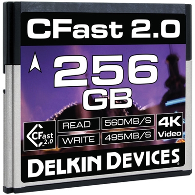 Delkin Devices 256GB Cinema CFast 2.0 Memory Card 40254