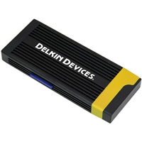 New Delkin Devices CFexpress Type A & UHS-II SDXC Memory Card Reader #36783