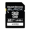 Delkin 32GB SDHC Black Memory Card