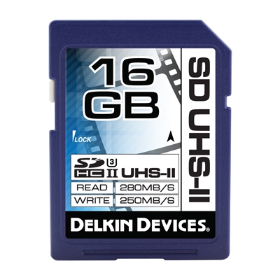 16GB SDHC UHS-II