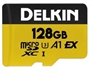 Delkin Devices 128GB EXPRESS UHS-I microSD Memory Card with SD Adapter