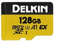 Delkin Devices 128GB EXPRESS UHS-I microSD Memory Card with SD Adapter