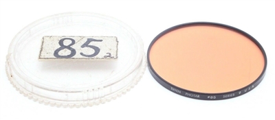 Excellent Tiffen Photar #85 Series 9 Filter With Case #F1075