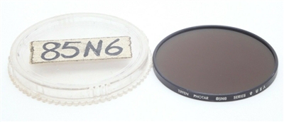 Excellent Tiffen Photar #85N6 Series 9 Filter With Case #F1077