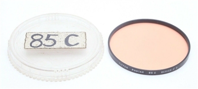 Excellent Tiffen Photar #85C Series 9 Filter With Case #F1078