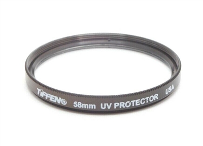 Excellent Tiffen 58mm UV Protector Filter #F1084