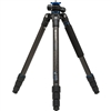 Benro FGP28C Go Plus 4-Section Carbon Fiber Travel Tripod