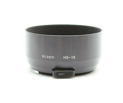 Very Clean Nikon HS-10 Lens Hood (52mm Snap-On) for 85mm f2 and 105mm f2.5 H1010