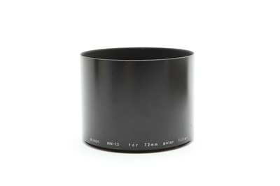 Very Clean Nikon HN-13 Lens Hood for 72mm Polarizing Filter #H1038