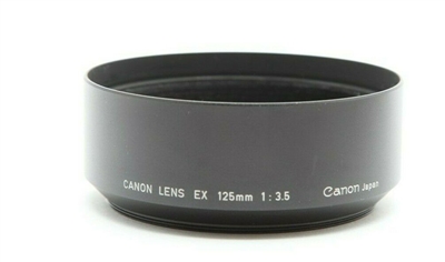 Near Mint Canon Metal Lens Hood For Canon 125mm F3.5 EX Lens #H1117
