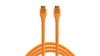 Tether Tools TetherPro HDMI Cable with Ethernet (Orange, 15')