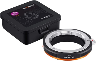 New K&F Concept  L/M-E Manual lens adapter ring III generation