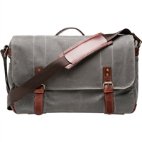 ONA Union Street Messenger Bag (Smoke)(19167)