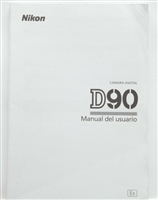 Excellent Nikon D90 User's Manual (In Spanish) #P4746