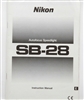 Excellent Nikon Autofocus Speedlight SB-28 Instruction Manual #P4762