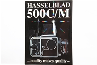 Very Clean Hasselblad 500C/M Quality Makes Quality Brochure #P4778