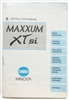 Excellent Minolta Maxxum XTSI Instruction Manual #P4802