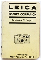 Excellent Leica Pocket Companion By Joseph D. Cooper #P4805