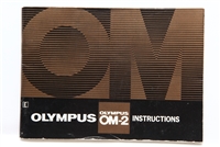 Very Clean Olympus OM-2 Instructions #P4812