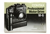 Excellent Contax Professional Motor-Drive W-6 Instruction Booklet #P4817