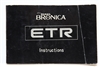 Excellent Zenza Bronica ETR Instructions  #P4822