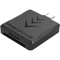 ProGrade Digital Dual-Slot UHS-II SDXC & microSDXC USB 3.2 Gen 1 Card Reader