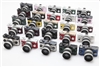 Rare Pentax Toy Dummy Cameras with Lenses (Set of 15, Only Set Ever Made)