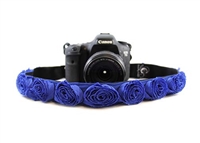 Organza Rose Camera Strap Purple 14136