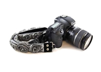 Organza Grey 1.5" Camera Strap 19904