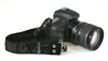 Sequin Star Black 1.5" Camera Strap 20008
