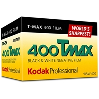 Kodak Professional T-Max 400 Black and White Negative Film (35mm Roll Film, 36 Exposures)