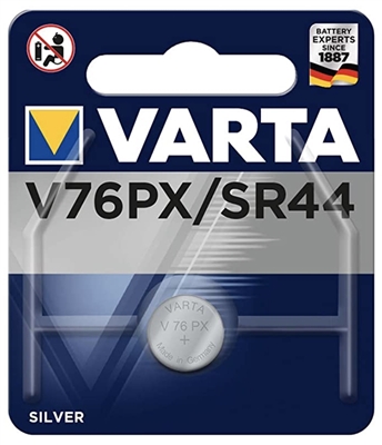 Varta V76PX Electronic Silver 1.55V Battery